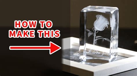 How To Put 3d Images Into Glass Or Crystal Objects 3d Crystal Inside