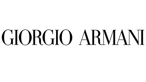 Giorgio Armani Logo And Symbol Meaning History Png Brand