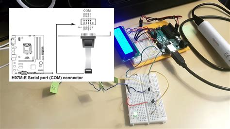 Connecting Arduino To Serial Port 12 Youtube