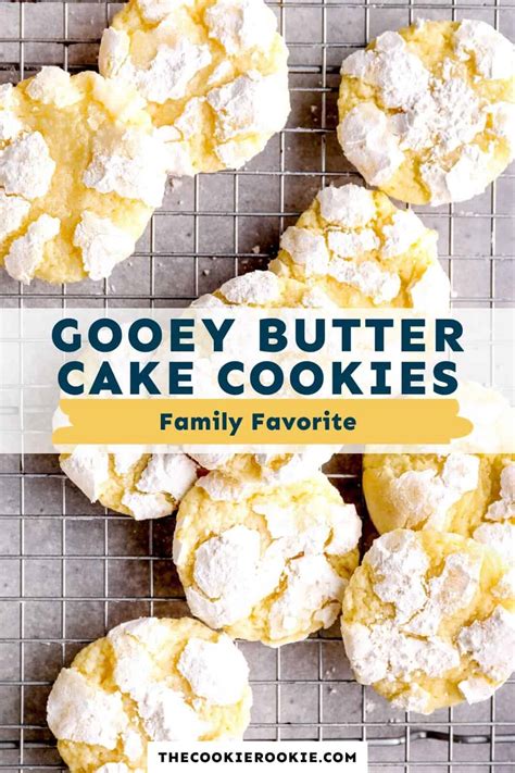 Gooey Butter Cookies Recipe The Cookie Rookie