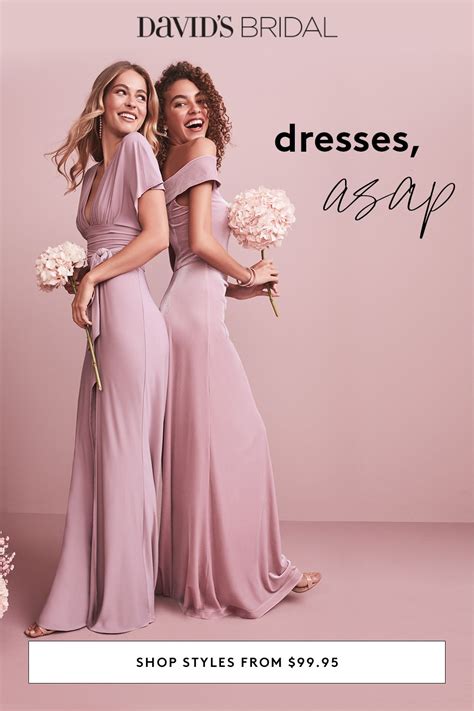 Ready To Ship Bridesmaid Dresses From David S Bridal Start At In