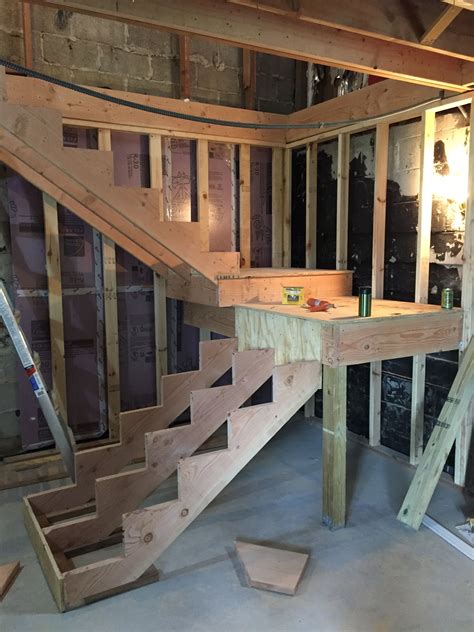 Framing Basement Stairs