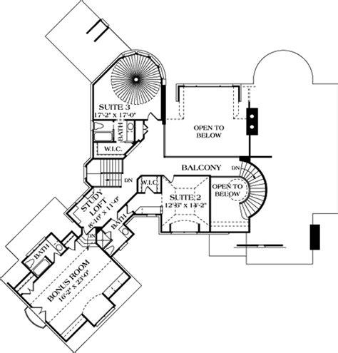 House Plan 85570 European Style With 5831 Sq Ft 4 Bed 5 Bath 1