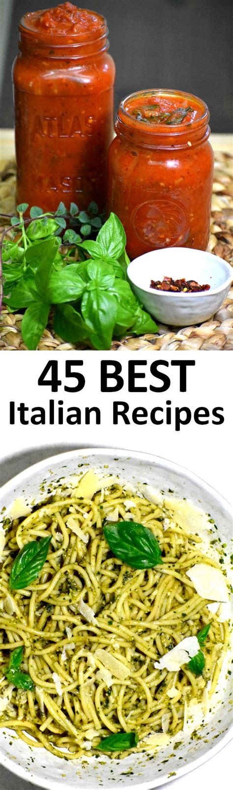 the 45 best italian recipes gypsyplate
