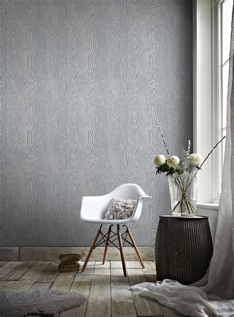 Graham And Brown Chenille Grey And Silver 738x1000 Wallpaper