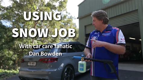 Bowdens Own Using The Snow Job Foam Cannon Supercheap Auto Youtube