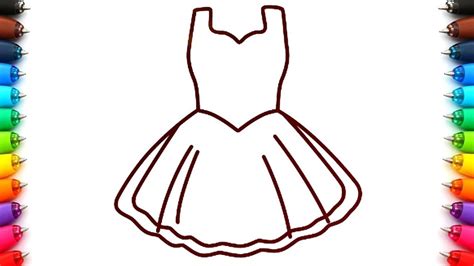 En esta actividad puedes utilizar tu imaginación para dibujar un nuevo vestido para esta princesa disney. Como Dibujar un Vestido de Princesa | Dibujos Faciles de Ropa Muñeca | Colorear Dibujos para ...