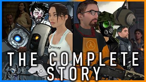 The Combined Timeline Complete Half Life And Portal Story And Lore Youtube