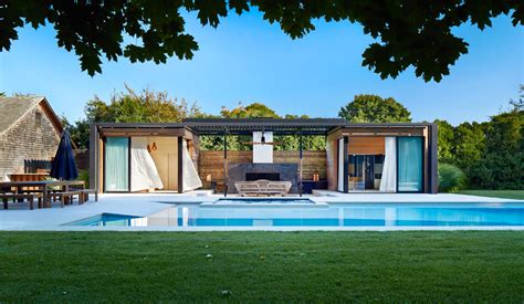A Modern Pool House Retreat From Icrave Design Milk
