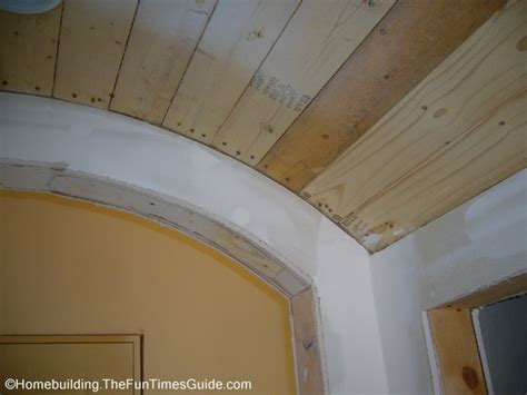 Different types of suspended ceilings. Two Distinctive Barrel Vaulted Ceilings | The Homebuilding ...