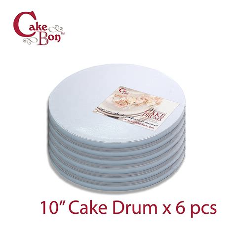 10 Inch Round White Cake Drums 12 Inch Thick Cakebon