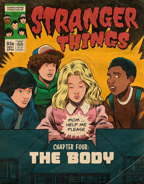 Cheyne Gallarde Stranger Things Episode 4 Comic Cover