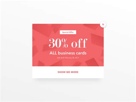 Daily Ui 036 Special Offer By Nancy Nguyen On Dribbble