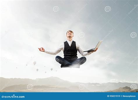 Take A Deep Breath And Relax Stock Image Image Of Levitate Enjoy