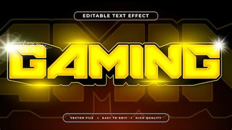 Premium Vector Vector Gaming Esport Text Effect With Graphic Style