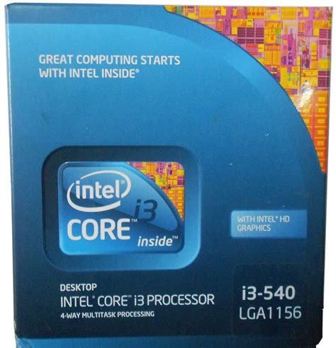 Intel 306 Ghz Lga 1156 Core I3 540 Processor Intel