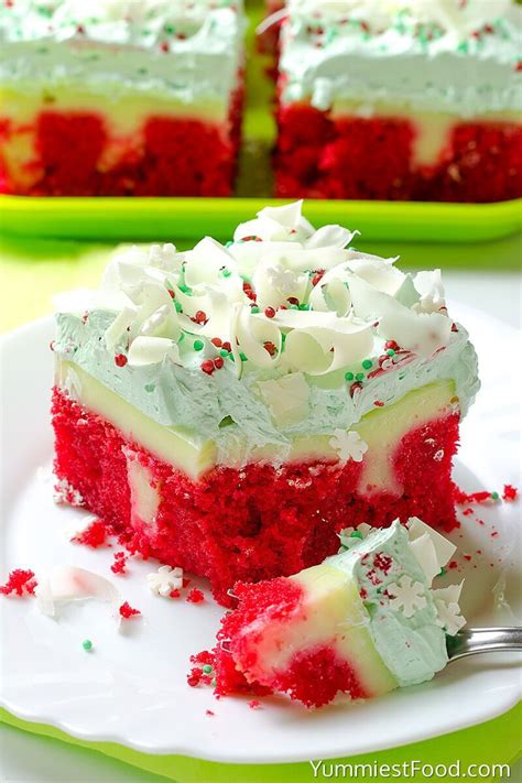 Here are recipes for everything from red velvet to chocolate nutella to key lime poke cakes. Christmas Red Velvet Poke Cake | Poke cake recipes ...
