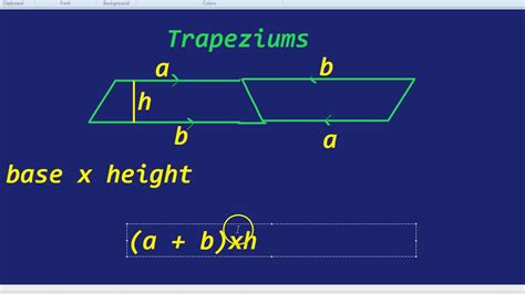 00:00:03.150 in this lesson, we will learn about the area of a trapezoid. Area of a Trapezium - YouTube