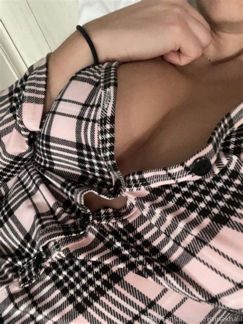 Christina Khalil Boob Teasing Selfies Onlyfans Set Leaked Nude Nudes Leaked
