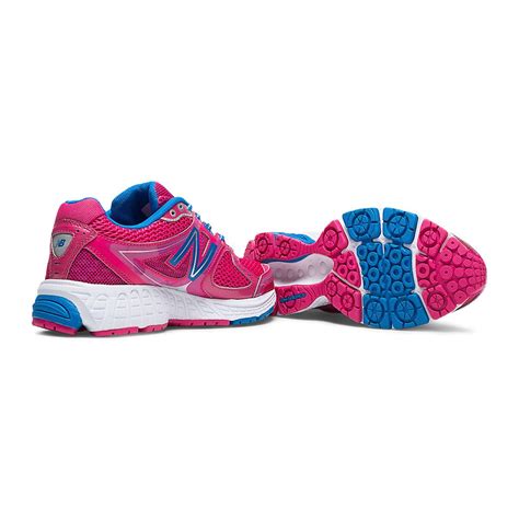 New Balance W680v3 Womens (B) Running Shoes - Pink/Blue ...