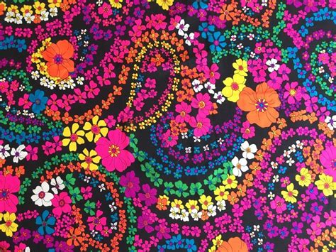 Psychedelic Flower Power 70s Background Flowers Power Photos