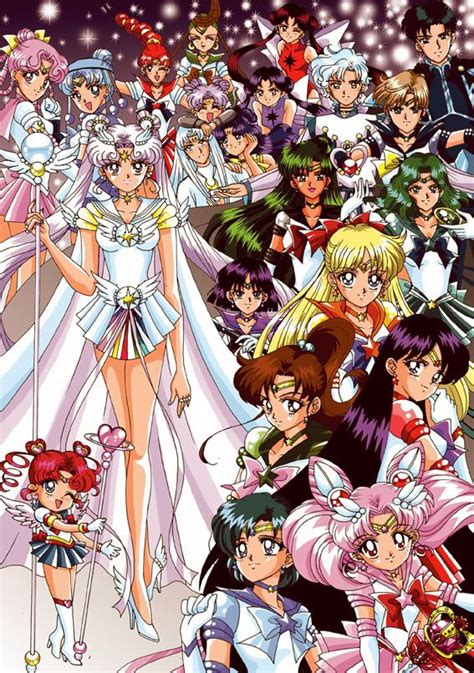 Every Major Sailor Moon Character Seemann Mond Tapete Sailor Moon