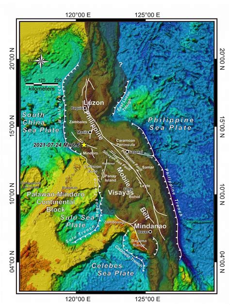 Figure 1 Tectonic Map Of The Philippines Showing The Philippine