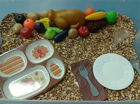 Maybe you would like to learn more about one of these? Thanksgiving Sensory Bin | Thanksgiving sensory ...