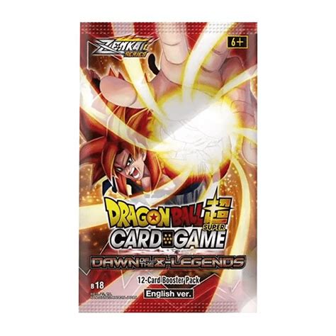 Dragon Ball Dawn Of The Z Legends Boosterpack Amsterdam Toys