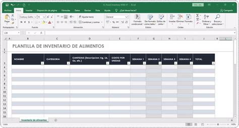 Programa De Inventario En Excel