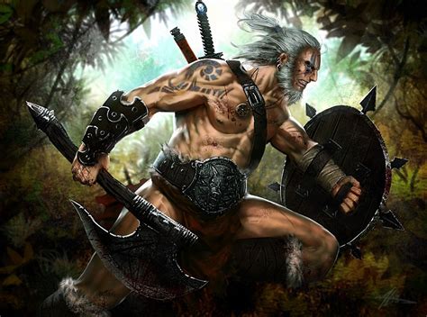 The Barbarian Class from the Diablo Series