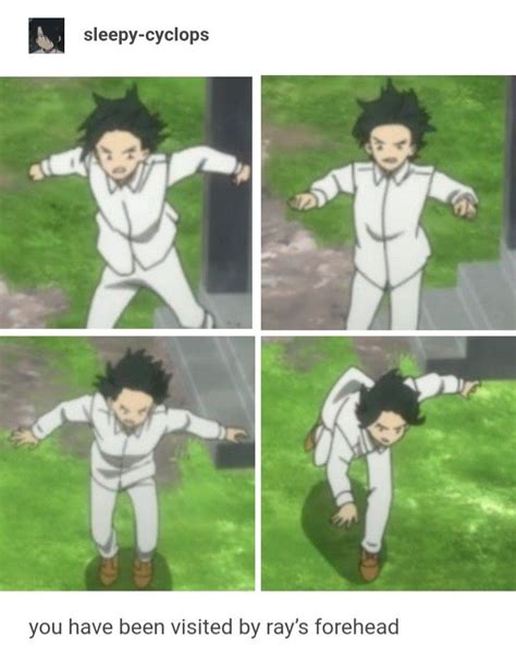 The Promised Neverland Ray Memes Anime Characters