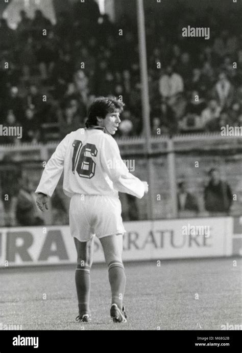 Italian Football Player Gianfranco Zola 1990s Stock Photo Alamy