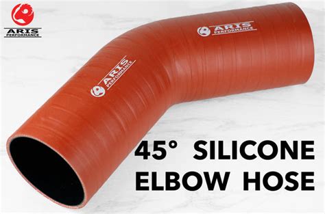 New Product 45 Degree Silicone Elbow Hose Aris Performance Silicones Silicone Rubber
