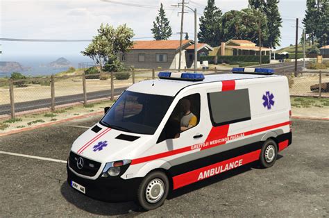 Lithuania Mercedes Vito Ambulance Gta5