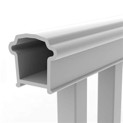 How much are vinyl deck rails? Veranda Premier Series 8 ft. x 36 in. White PolyComposite ...