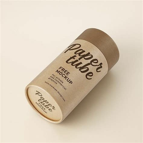 Brown Kraft Paper Tube For Packaging Thickness 10 Mm Size 7 Inch