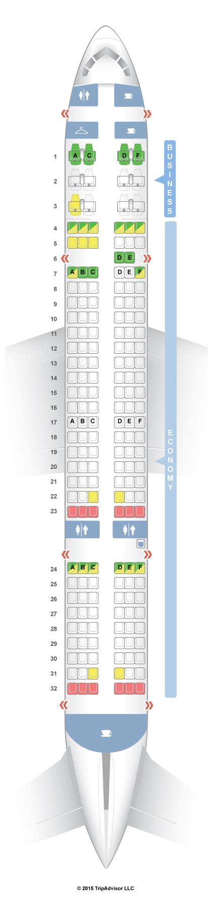 United Boeing 757 200 Seat Map