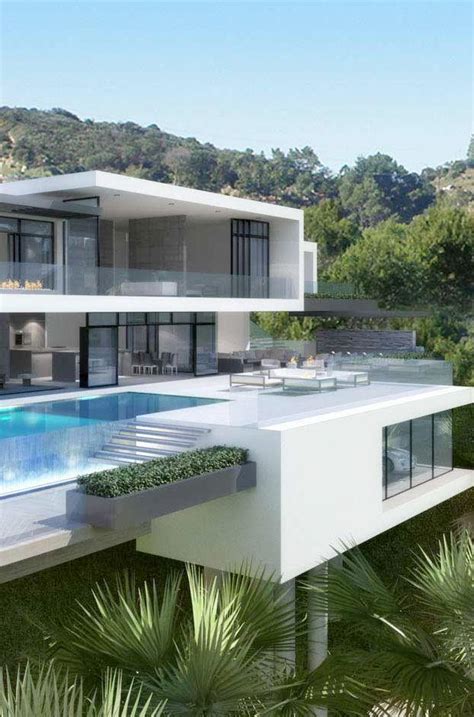 Luxury Ultramodern Mansion On Sunset Plaza Drive In Los Angeles