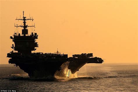 The Aircraft Carrier Is Seen In This 2012 File Photo As It Transits