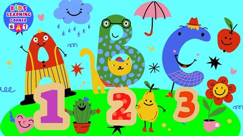 Abc And123 Learning For Toddlers Abc And Numbers For Preschool Abc