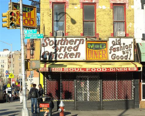 Buy 1, get 1 free. Southern Fried Chicken, M&G Soul Food Diner, Harlem NYC ...