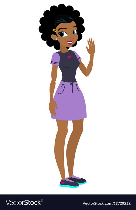 Images Of African Lady Cartoon