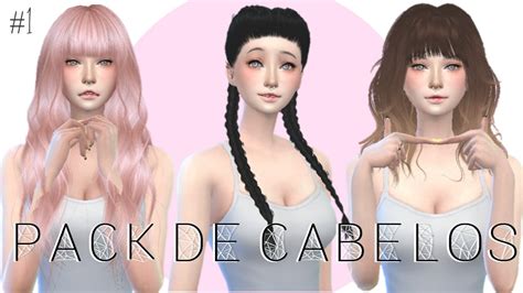 The Sims 4 Hairstyles Mini Pack 🌸 Youtube