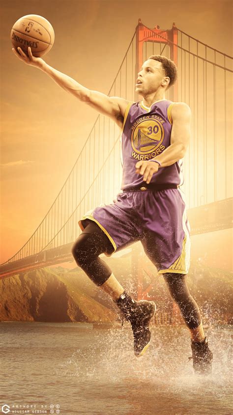 Stephen Curry Warriors Mobile Wallpaper Basketball