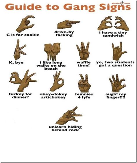 Blood Gang Hand Signs Memes