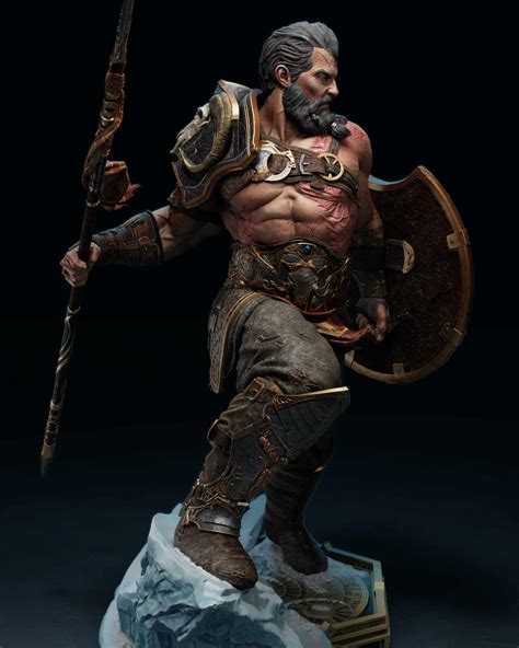 Deimos Brother Of Kratos In God Of War Zbrushcentral