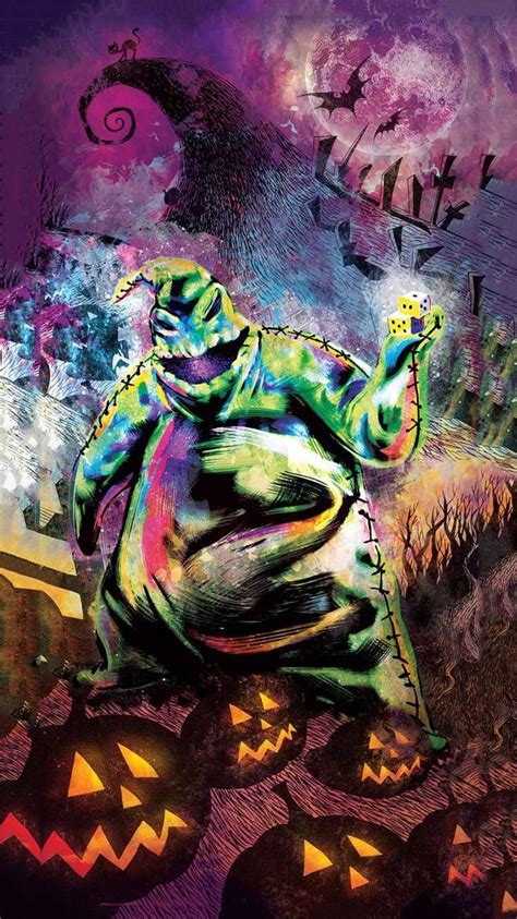 Oogie Boogie Background Explore More Chain Halloween Insect Bag