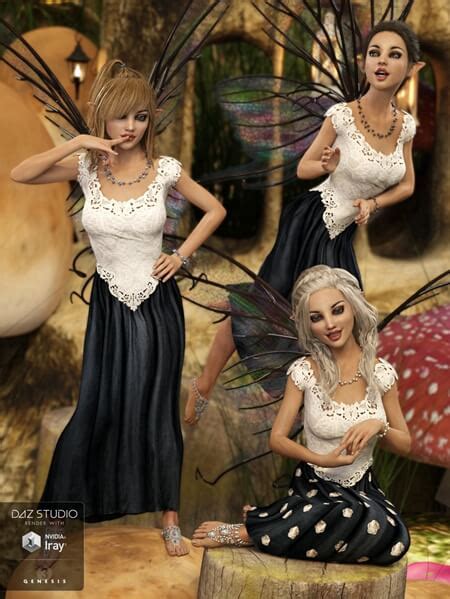 Mfd Matching Morphs Pixie Perfect Izabella D Models For Poser And Hot