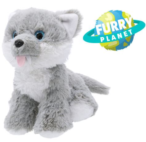 Wolf Soft Toy Plush Animal Kingdom Cute Cuddly Toys Furry Planet Zoo